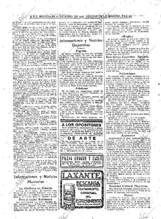 ABC MADRID 21-04-1926 página 30