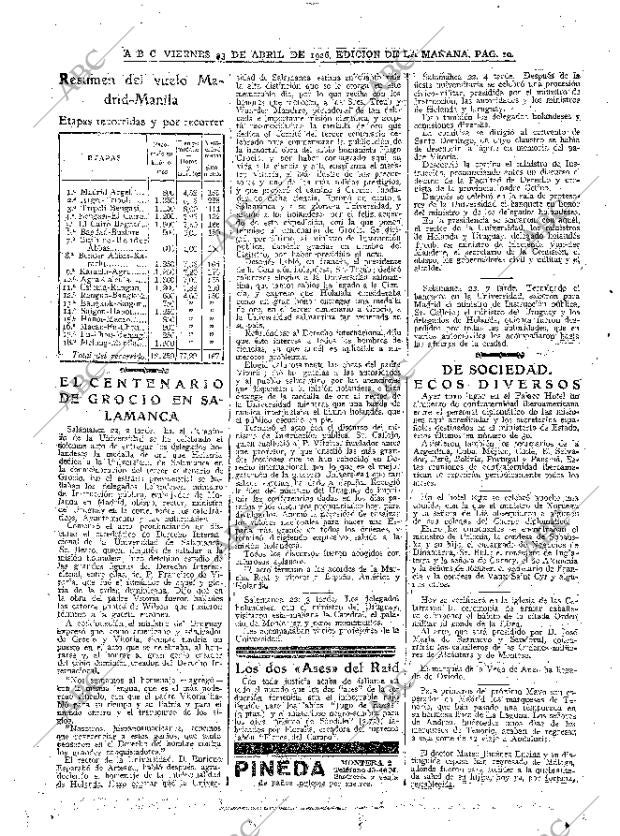 ABC MADRID 23-04-1926 página 10