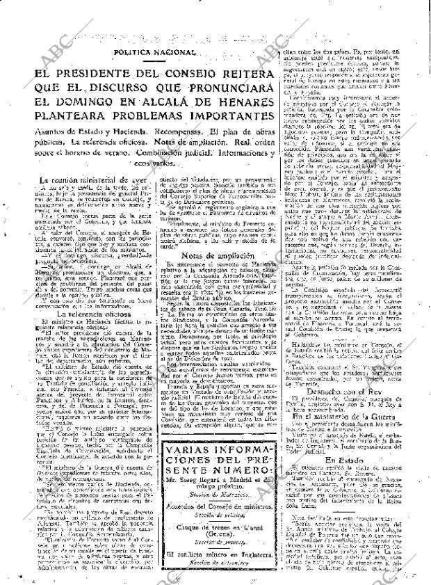 ABC MADRID 23-04-1926 página 11