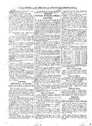 ABC MADRID 23-04-1926 página 20