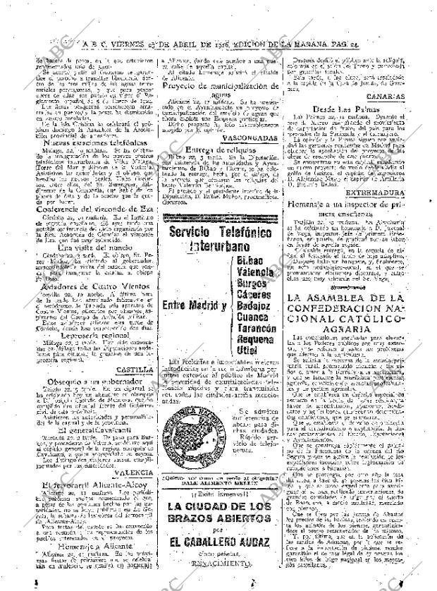 ABC MADRID 23-04-1926 página 24
