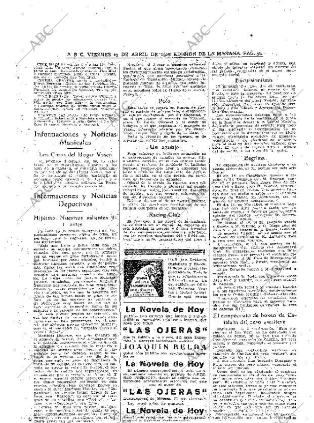 ABC MADRID 23-04-1926 página 30