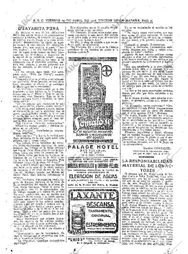 ABC MADRID 23-04-1926 página 7