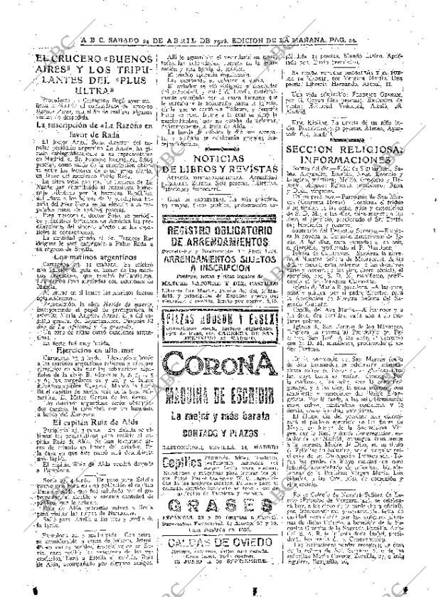 ABC MADRID 24-04-1926 página 24