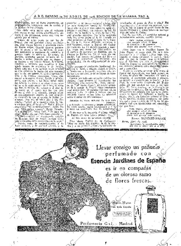 ABC MADRID 24-04-1926 página 8