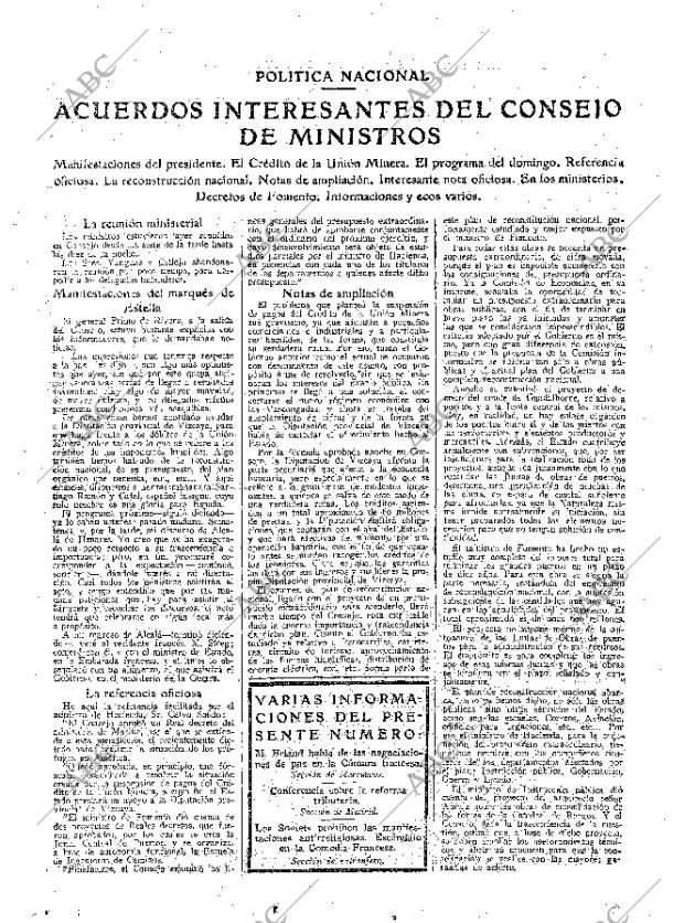 ABC MADRID 24-04-1926 página 9