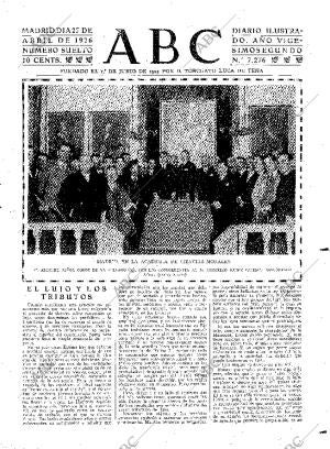 ABC MADRID 27-04-1926 página 3