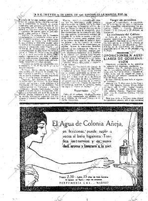ABC MADRID 29-04-1926 página 10
