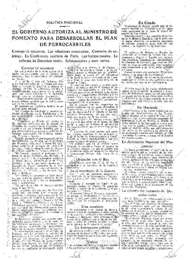 ABC MADRID 29-04-1926 página 11