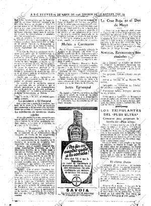 ABC MADRID 29-04-1926 página 19