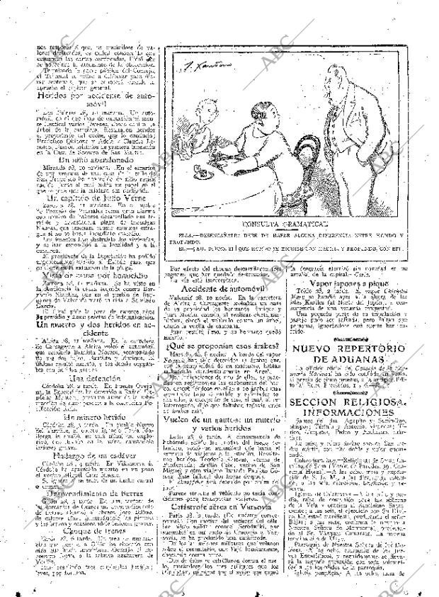 ABC MADRID 29-04-1926 página 23