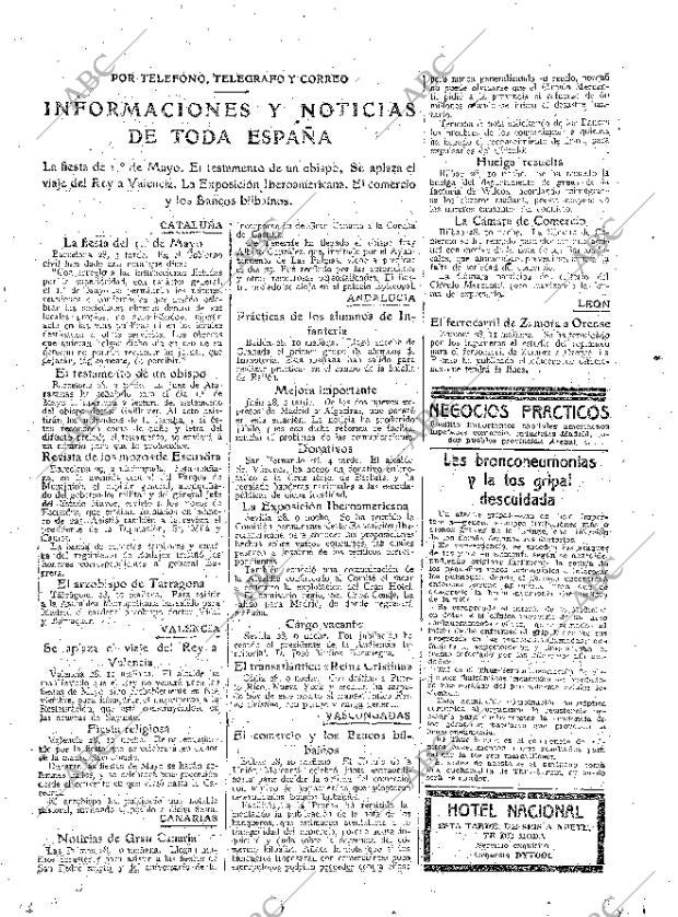 ABC MADRID 29-04-1926 página 29