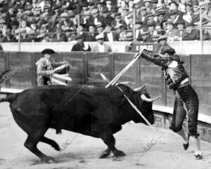 Algabeño Banderilleando