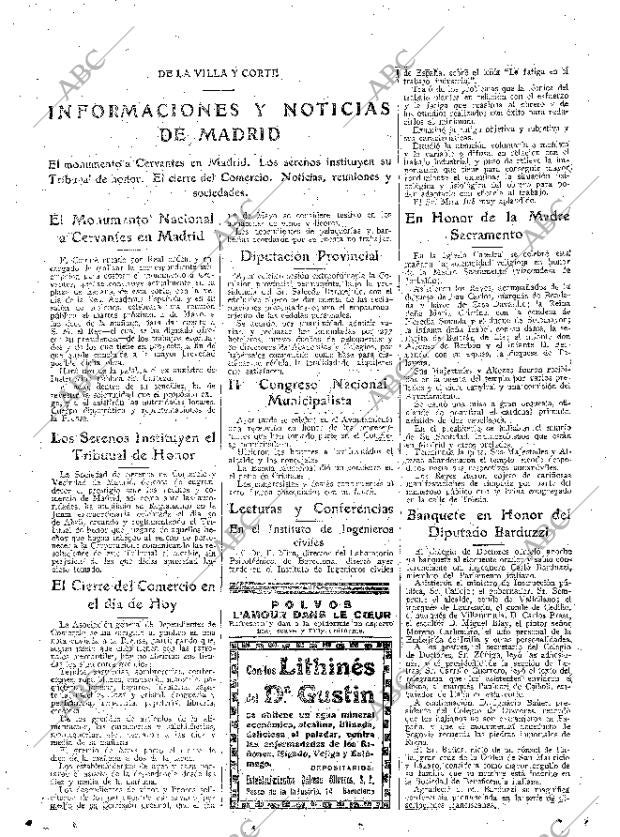 ABC MADRID 01-05-1926 página 23