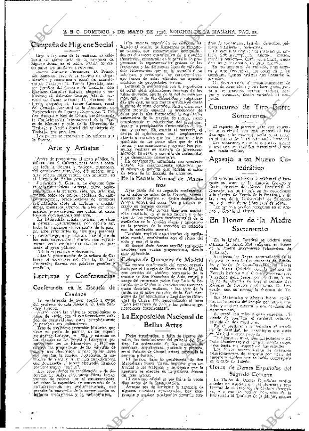 ABC MADRID 02-05-1926 página 22