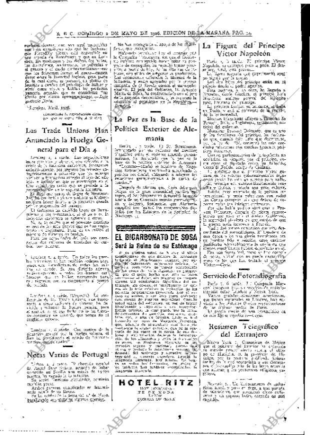 ABC MADRID 02-05-1926 página 32