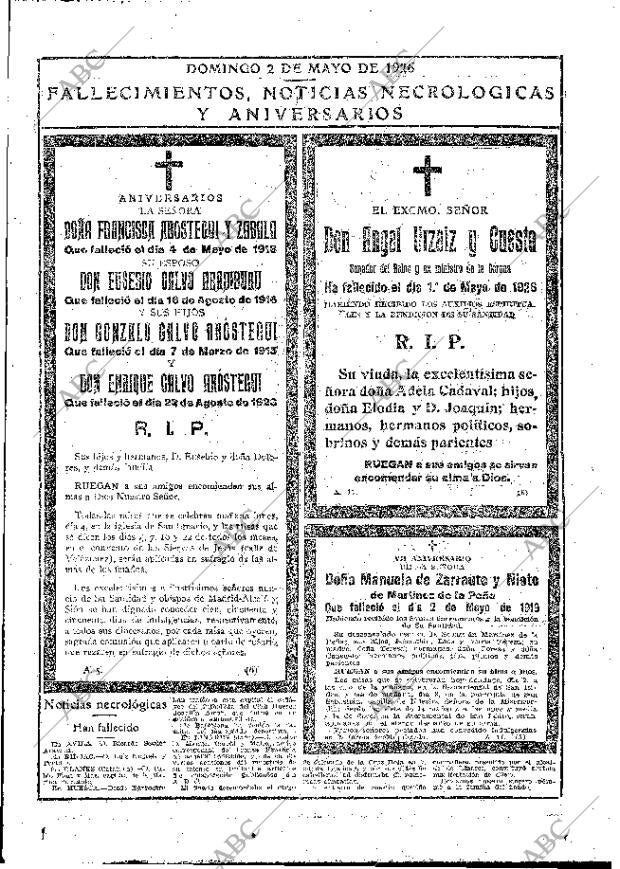 ABC MADRID 02-05-1926 página 45