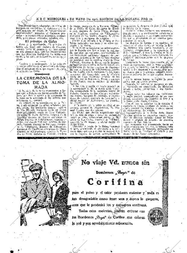 ABC MADRID 05-05-1926 página 10
