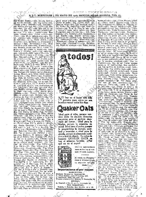 ABC MADRID 05-05-1926 página 16