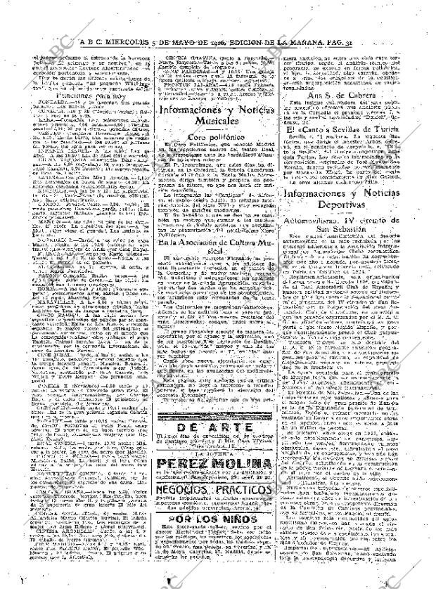 ABC MADRID 05-05-1926 página 31