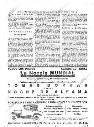 ABC MADRID 06-05-1926 página 16