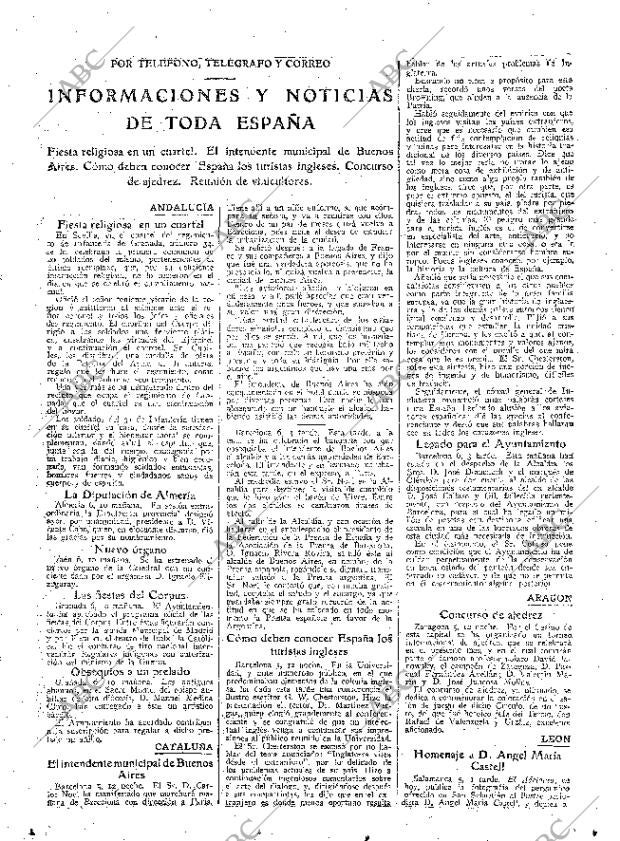 ABC MADRID 06-05-1926 página 19
