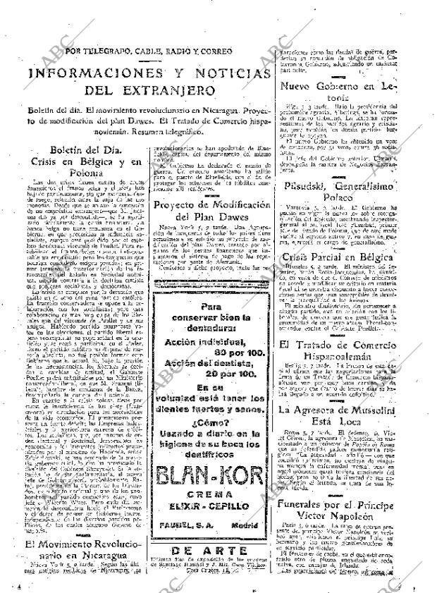 ABC MADRID 06-05-1926 página 21