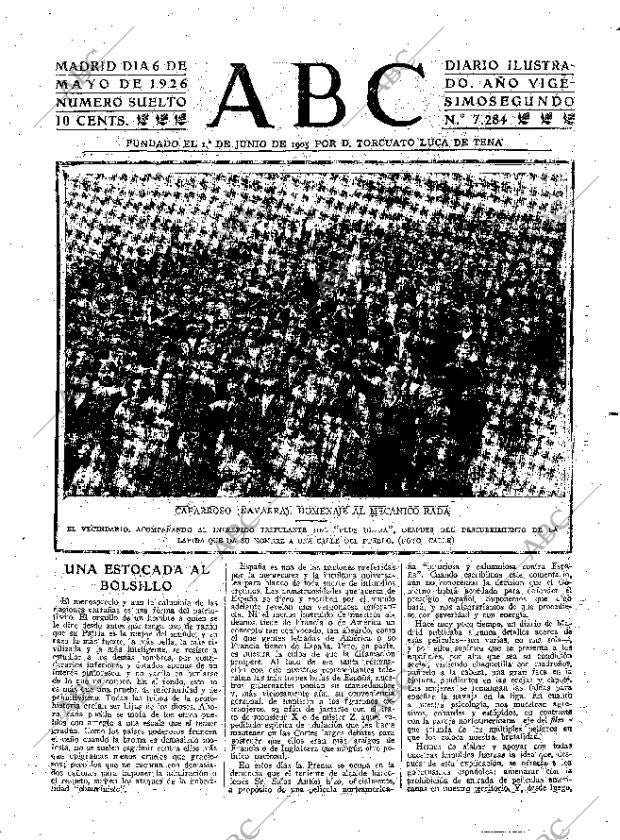 ABC MADRID 06-05-1926 página 3