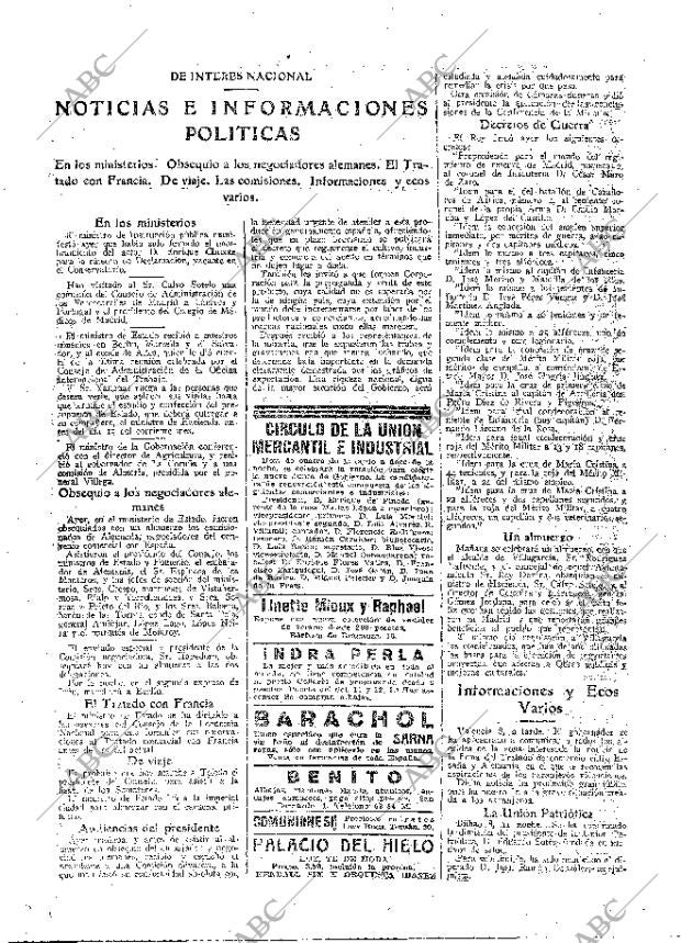 ABC MADRID 09-05-1926 página 21