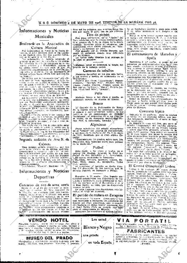 ABC MADRID 09-05-1926 página 38