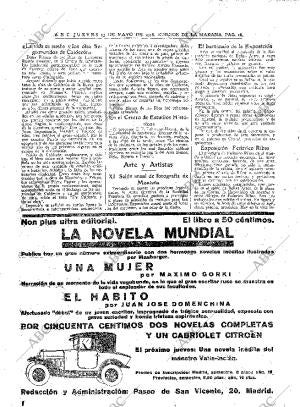 ABC MADRID 13-05-1926 página 18