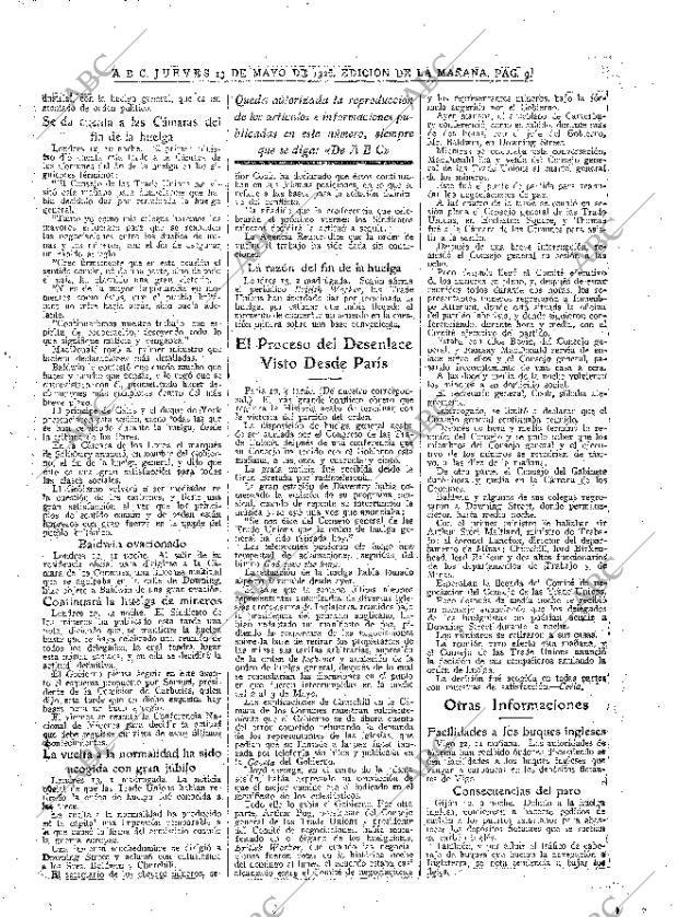 ABC MADRID 13-05-1926 página 9