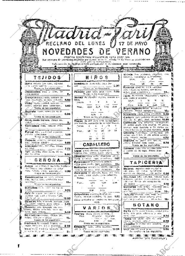 ABC MADRID 16-05-1926 página 24