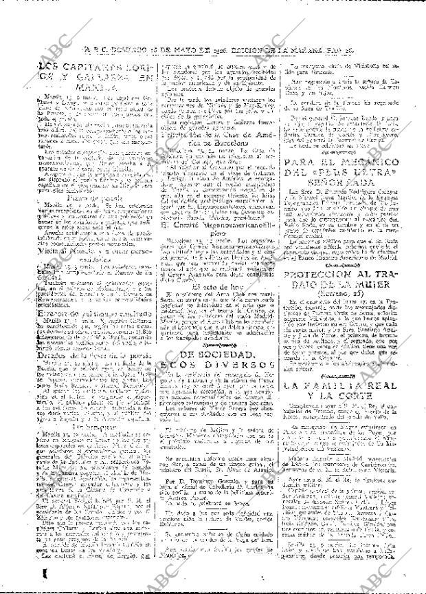 ABC MADRID 16-05-1926 página 26