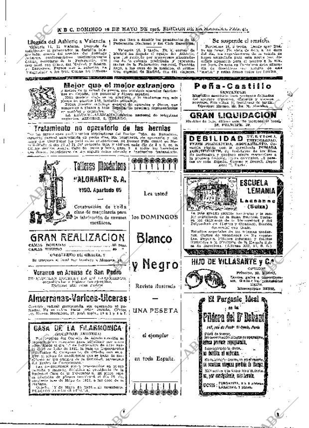 ABC MADRID 16-05-1926 página 41
