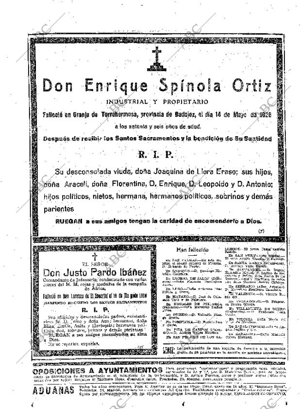 ABC MADRID 18-05-1926 página 34