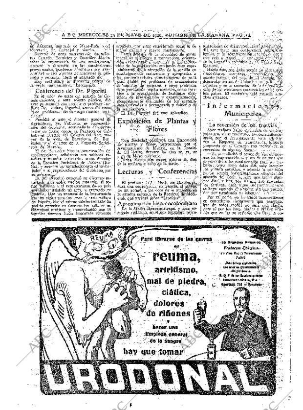 ABC MADRID 19-05-1926 página 16