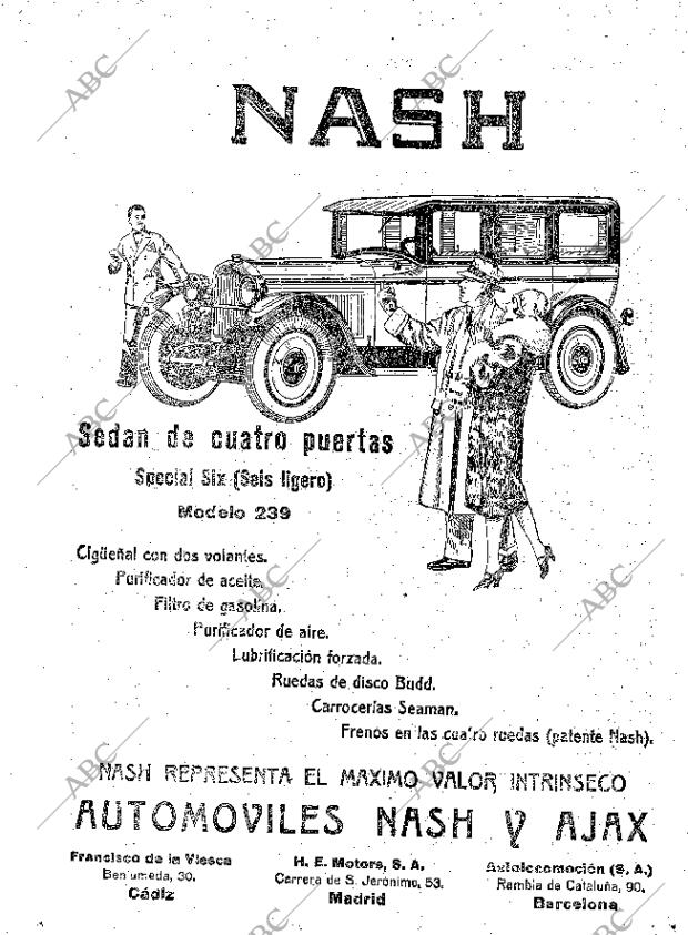 ABC MADRID 19-05-1926 página 20
