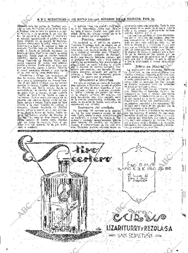ABC MADRID 19-05-1926 página 22