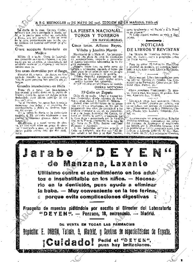 ABC MADRID 19-05-1926 página 26