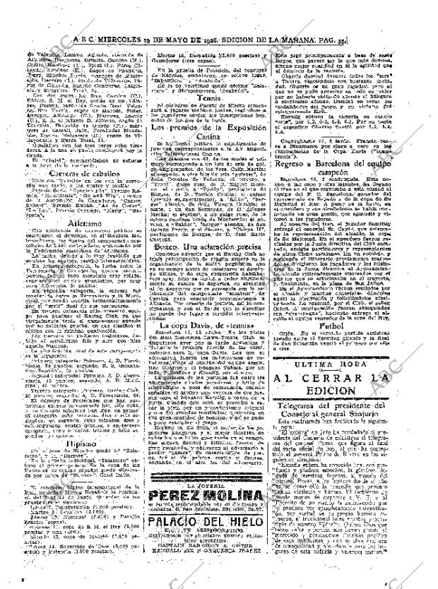 ABC MADRID 19-05-1926 página 33