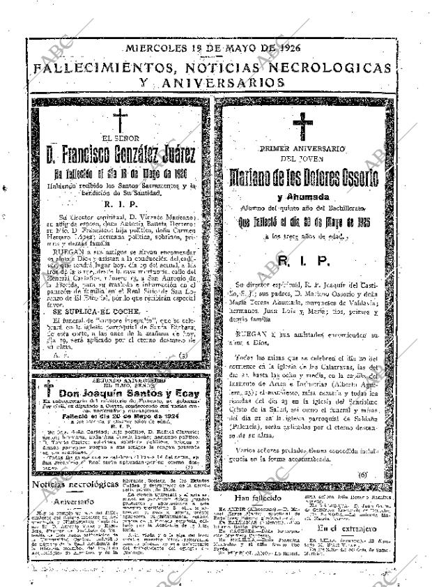 ABC MADRID 19-05-1926 página 37