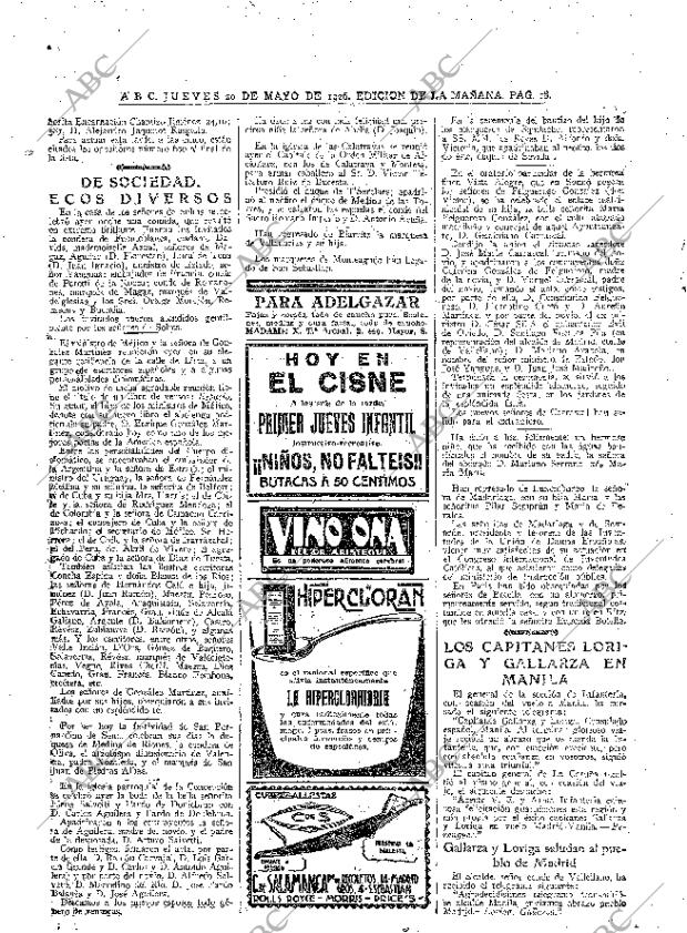 ABC MADRID 20-05-1926 página 18