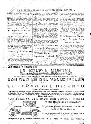 ABC MADRID 20-05-1926 página 20