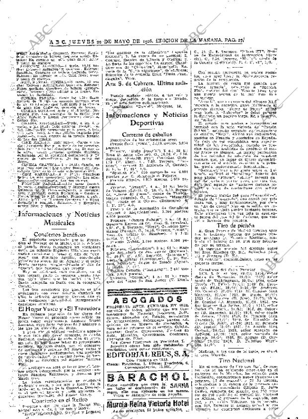 ABC MADRID 20-05-1926 página 27