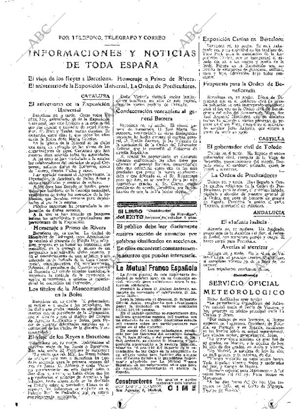 ABC MADRID 21-05-1926 página 27