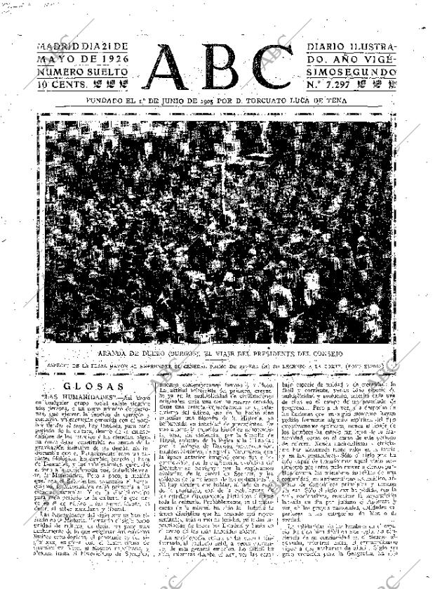 ABC MADRID 21-05-1926 página 3