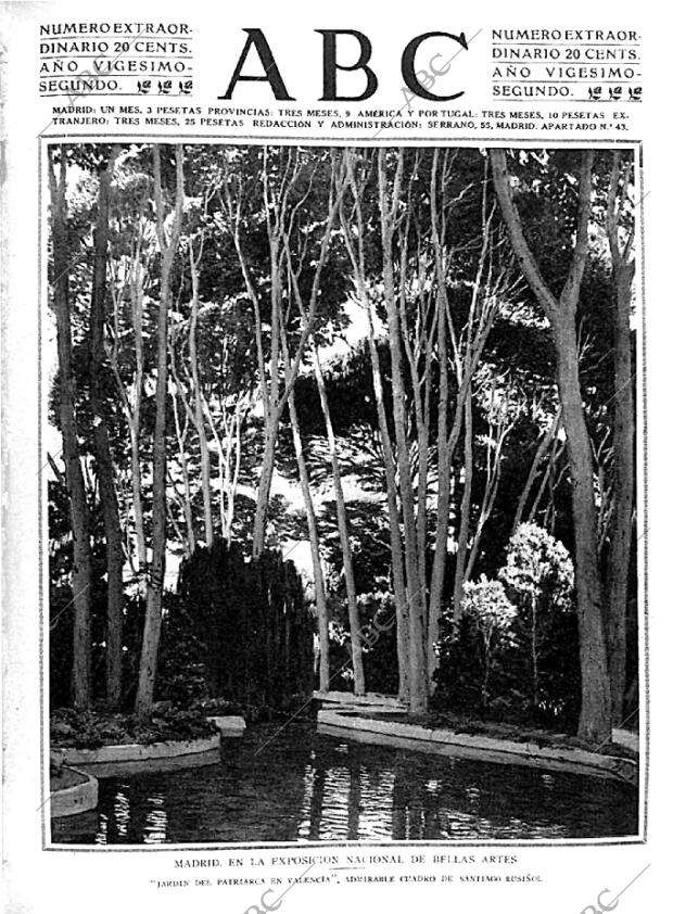 ABC MADRID 23-05-1926 página 1