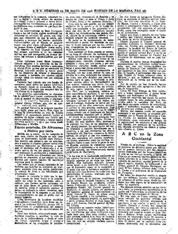 ABC MADRID 23-05-1926 página 16