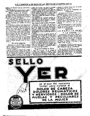 ABC MADRID 23-05-1926 página 20